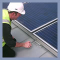 Solar panel installation